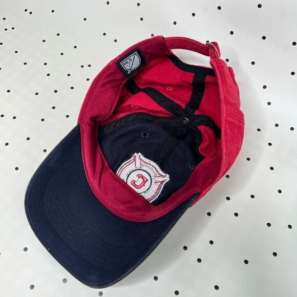❤️ CHICAGO FIRE ❤️ SOCCER CLUB fan cap hat women’s vintage sequins glitter - Picture 5 of 7